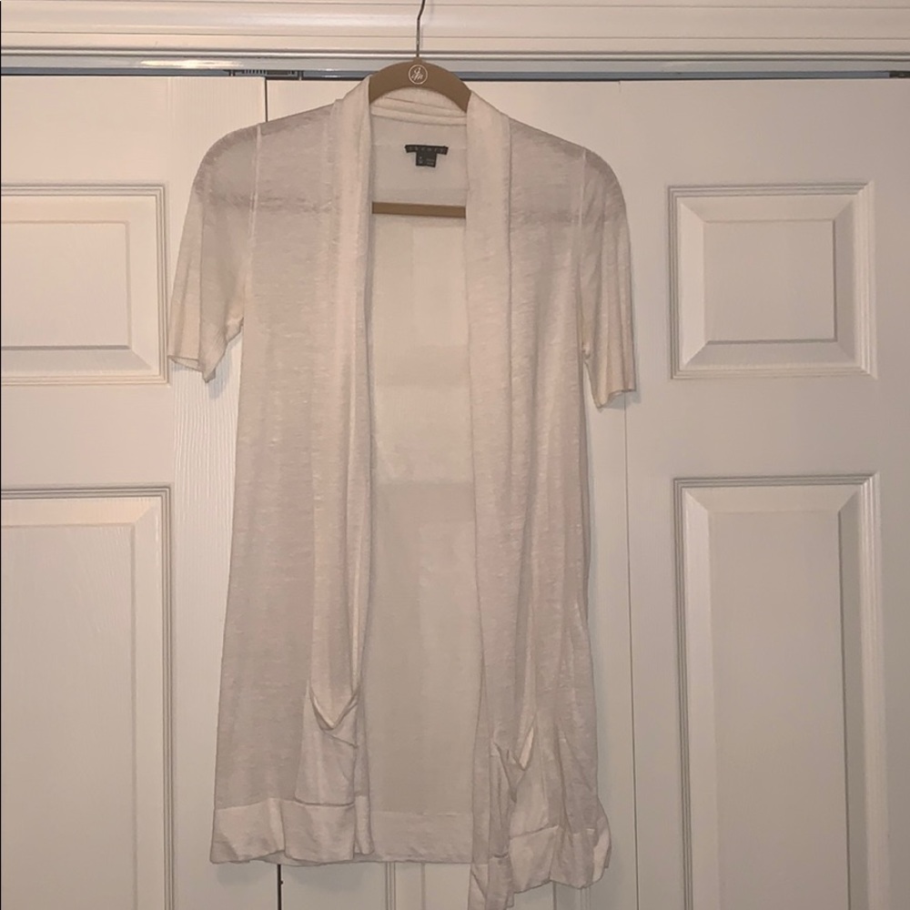 Theory Linen Cardigan